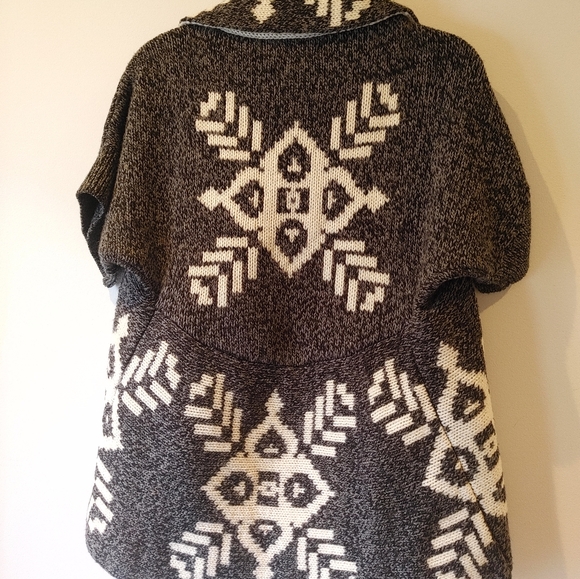 Express Merino Shawl Collar Short Sleeve Sweater Size XS - Picture 7 of 10